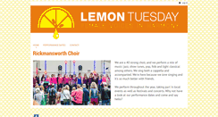 Desktop Screenshot of lemontuesday.com